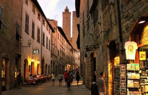 sangimignano by night